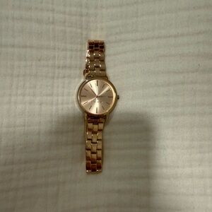 Nine West Rose Gold Tone Women's Bracelet Watch